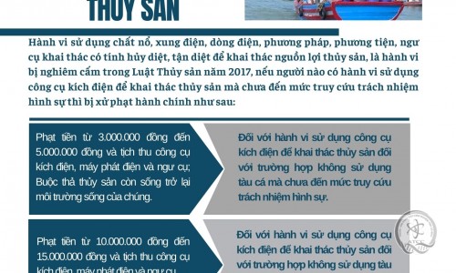 Tuyên truyền các quy định về chống khai thác, mua bán, vận chuyển trái phép thủy sản